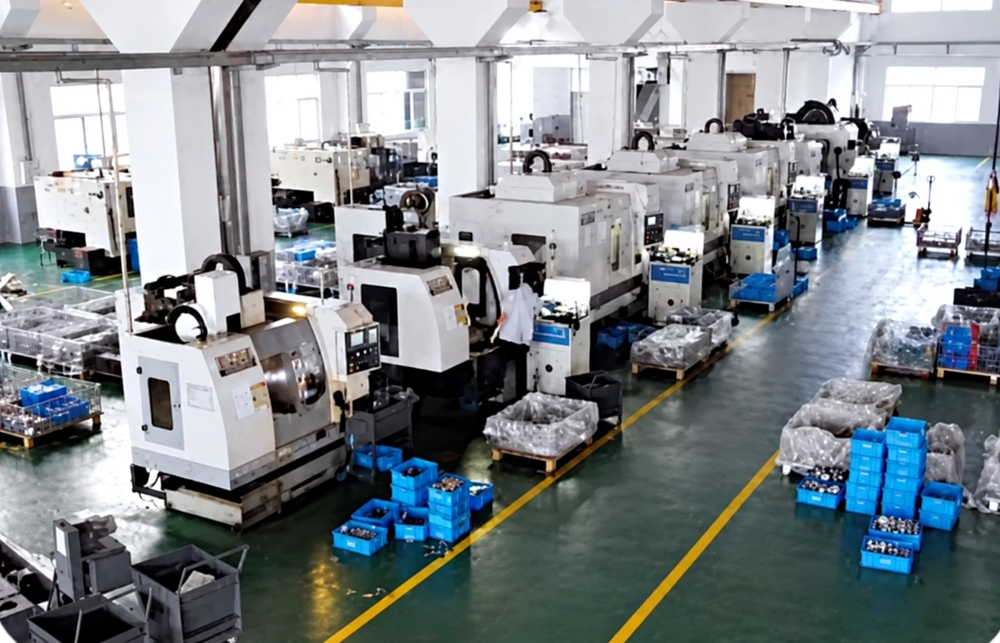 precision CNC workshop context