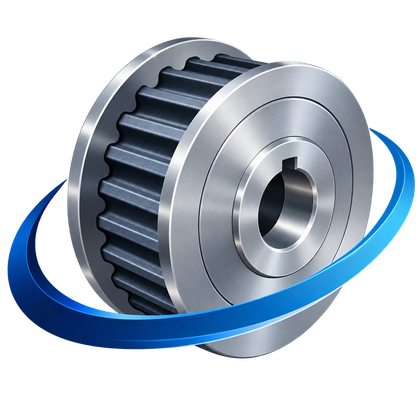 HTD timing pulley symbol