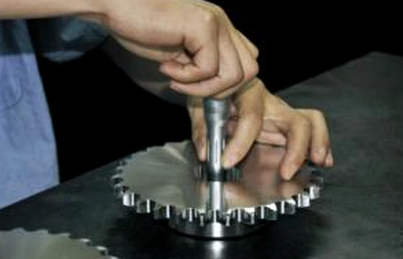 finished pulley inspection