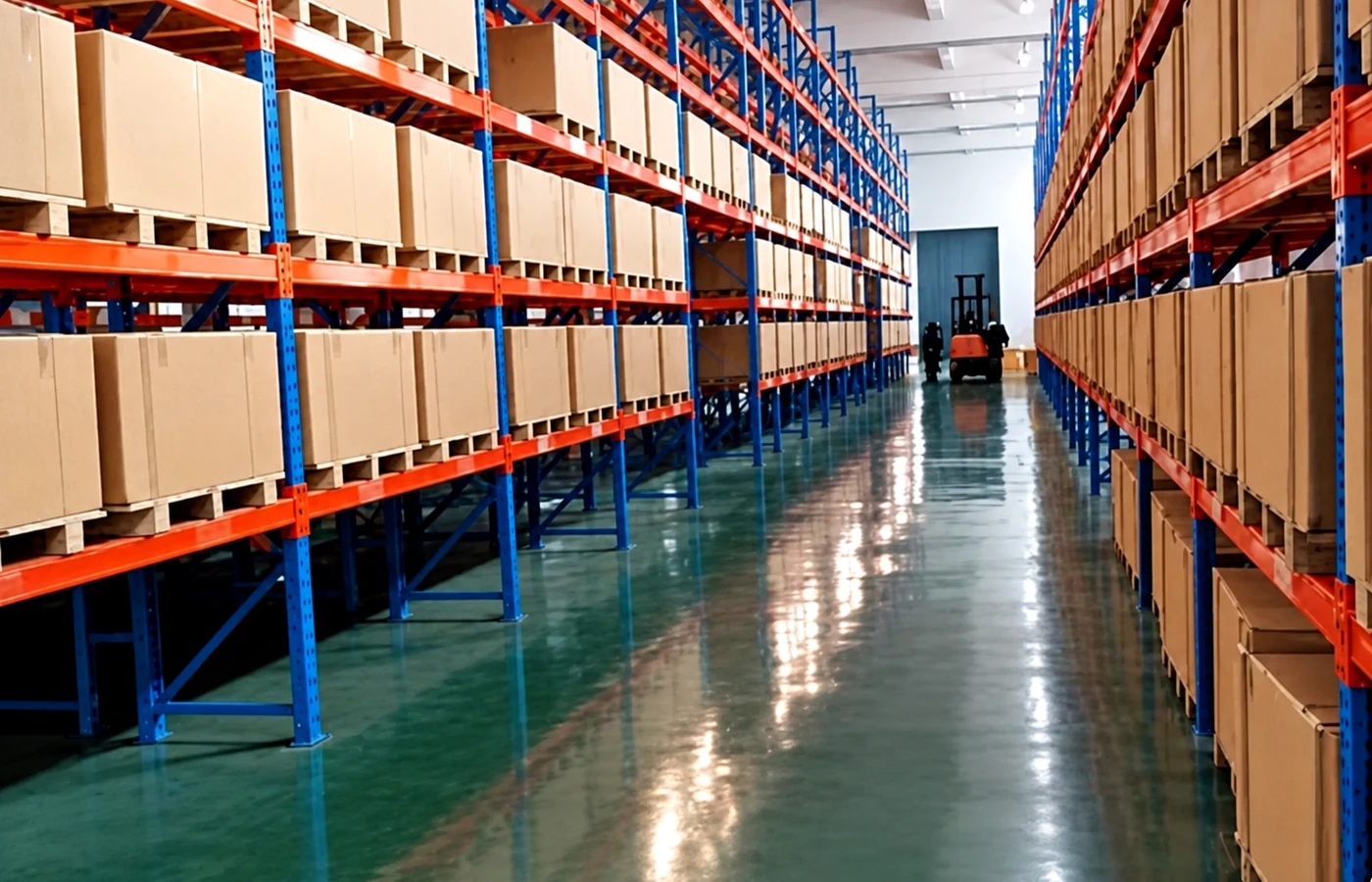finished industrial component warehouse context
